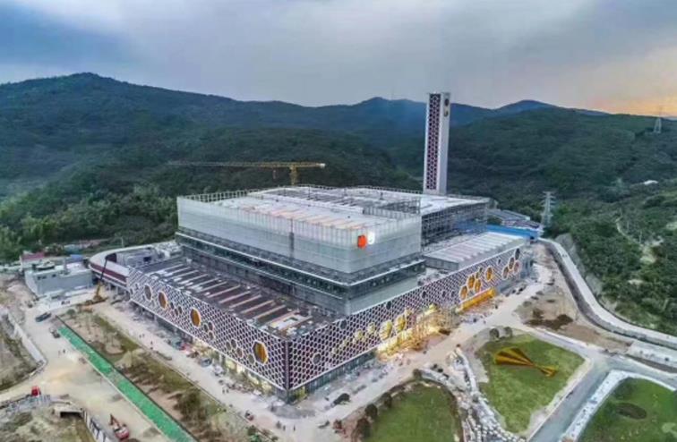 康恒環(huán)境寧波鄞州生活垃圾焚燒發(fā)電廠